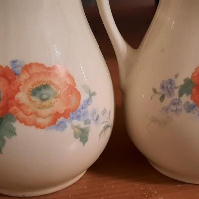 1930's Hall Pottery Salt and Pepper Shakers