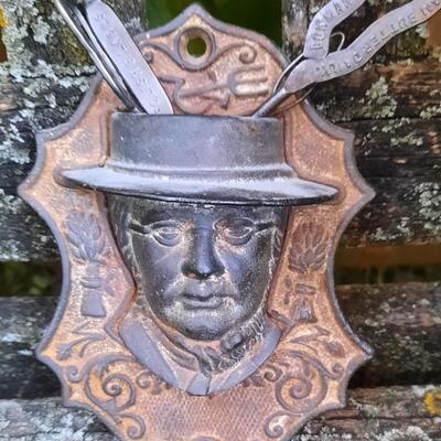 Antique Match Holder