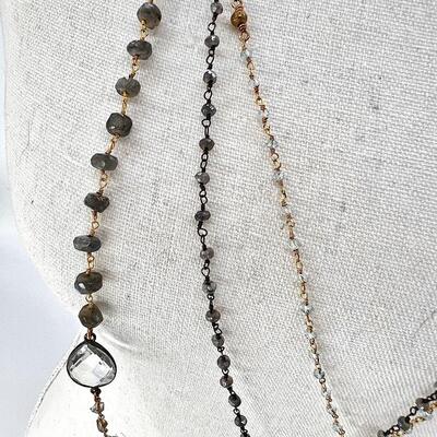 CHANEL ~ Long 3 Layered Necklace (EK)