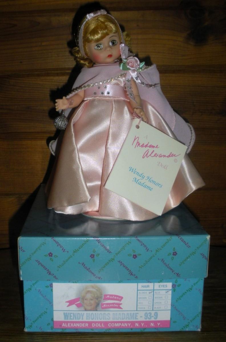 1993 Madame Alexander 8 Wendy Honors Madame 93 9 Limited Production Of One Year 