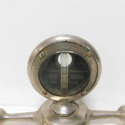 Antique Boyce Moto-Meter Radiator Cap and Thermometer