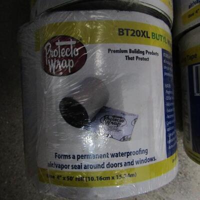 LOT 37 FOUR ROLLS OF NEW PROTECTO WRAP A SEAL FOR WINDOWS AND DOORS