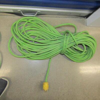 LOT 68  LONG AIR HOSE AND HEAVY DUTY EXTENSION CORD