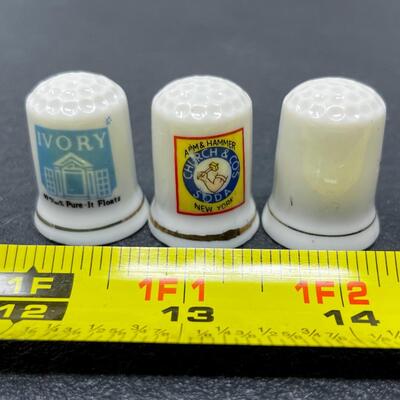 THIMBLE BUNDLE #32 - VINTAGE ADVERTISEMENTS