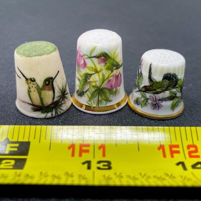 THIMBLE BUNDLE #35 - HUMMINGBIRDS