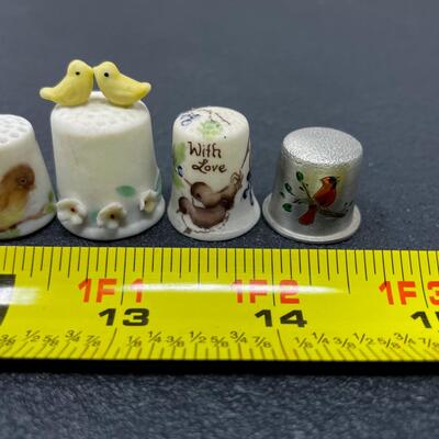 THIMBLE BUNDLE #36 - LITTLE BIRDS (ONE SIGNED ANN ARMENTOR)