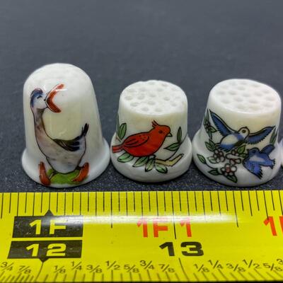 THIMBLE BUNDLE #37 - BIRDS BIG & SMALL