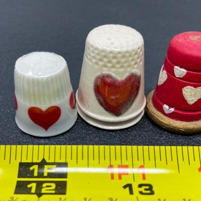 THIMBLE BUNDLE #38 - HEARTS