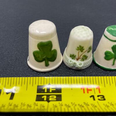 THIMBLE BUNDLE #39 - LUCK OF THE IRISH, INCLUDES DRESDEN