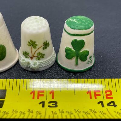 THIMBLE BUNDLE #39 - LUCK OF THE IRISH, INCLUDES DRESDEN