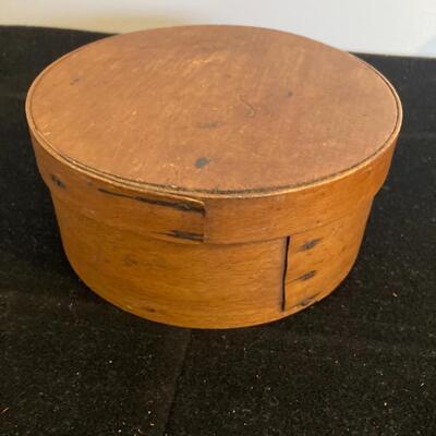 Antique Bentwood Pantry Box 7â€