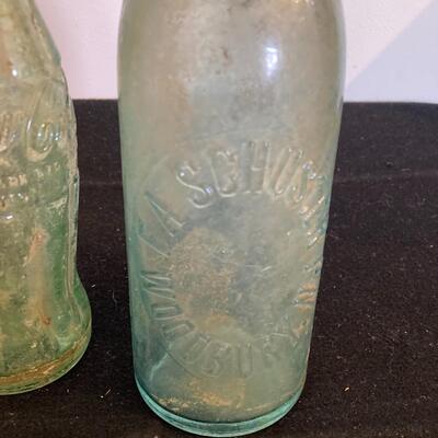 Collection of Old Glass Bottles