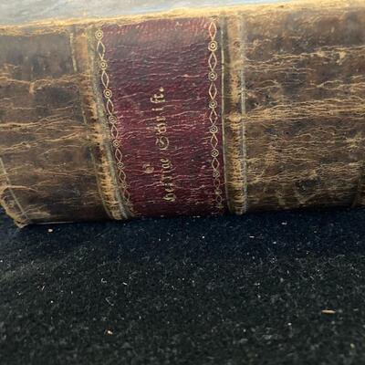 Antique 1800s German Leather Bible