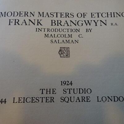 Frank Brangwyn, R. A.