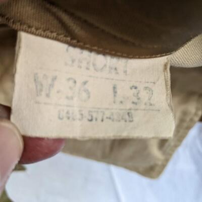 US Army Khaki uniform Jacket and trousers