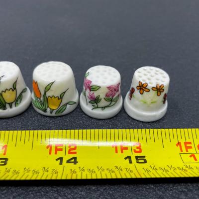 THIMBLE BUNDLE #45 - GARDEN POTS