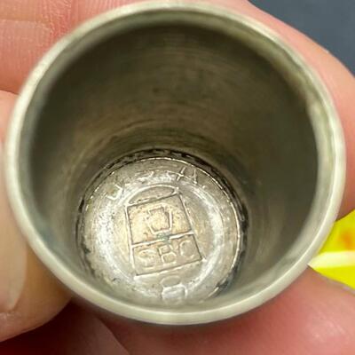 SIMONS BROTHERS NICKEL SILVER THIMBLES