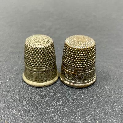SIMONS BROTHERS NICKEL SILVER THIMBLES