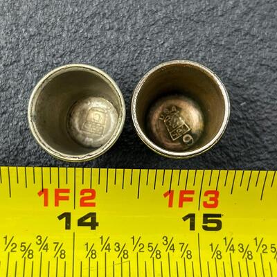 SIMONS BROTHERS NICKEL SILVER THIMBLES