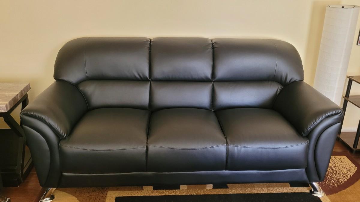 afw durahide leather sofa