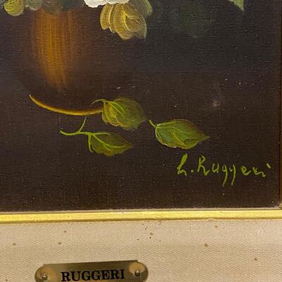 L. RUGGERI ~ Original Oil Painting ~ *Read Details
