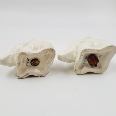 VINTAGE CUTE ELEPHANT SALT & PEPPER SHAKERS