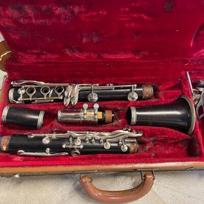 Vintage Saxony clarinet