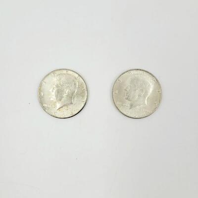 1964 90% SILVER JFK 1/2 DOLLAR COINS #1