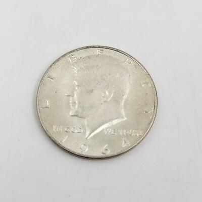 1964 90% SILVER JFK 1/2 DOLLAR COINS #1