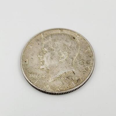 1964 JFK 90% SILVER 1/2 DOLLAR COINS #2