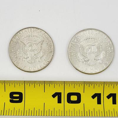 1964 JFK 90% SILVER 1/2 DOLLAR COINS #3