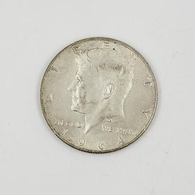 1964 JFK 90% SILVER 1/2 DOLLAR COINS #3