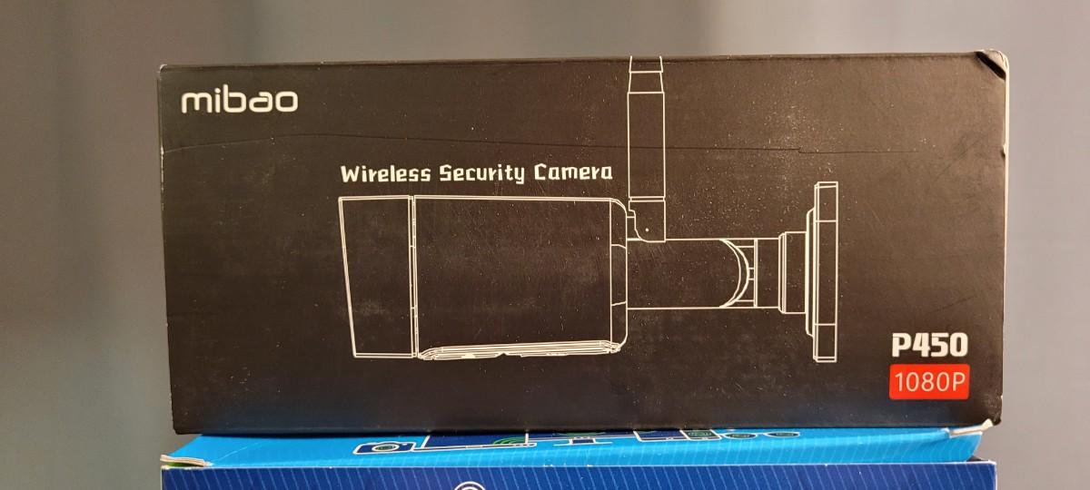 Lot 191: MIBAO P450 1080P Wireless Security Camera w/ Device Wipes |  EstateSales.org