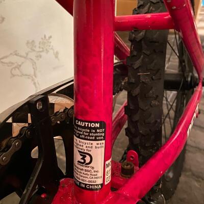 BMX kids bike 20â€ wheels