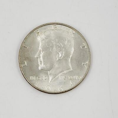 1964 JFK 90% SILVER 1/2 DOLLAR COINS #4