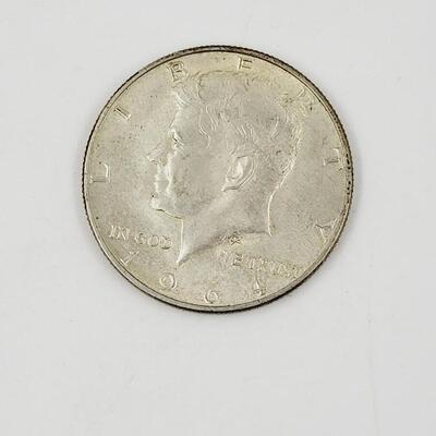 1964 JFK 90% SILVER 1/2 DOLLAR COINS - LOT #5