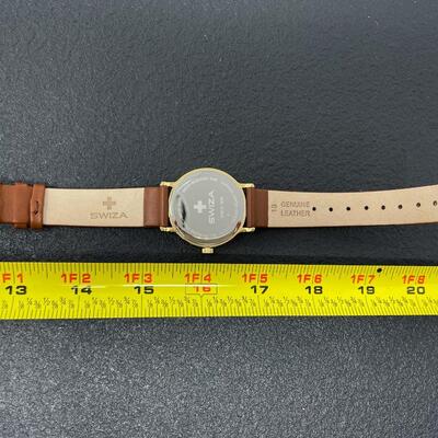 SWISS MADE â€œSWIZAâ€ CHERRY BLOSSOM WATCH - WORKS!