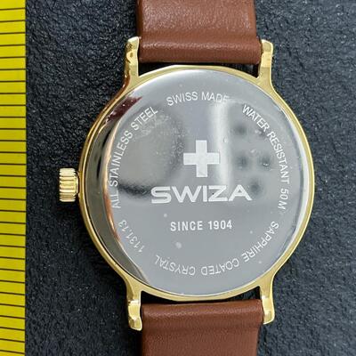 SWISS MADE â€œSWIZAâ€ CHERRY BLOSSOM WATCH - WORKS!
