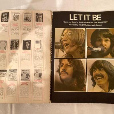 Lot of 4 vintage Beatlesâ€™ music books