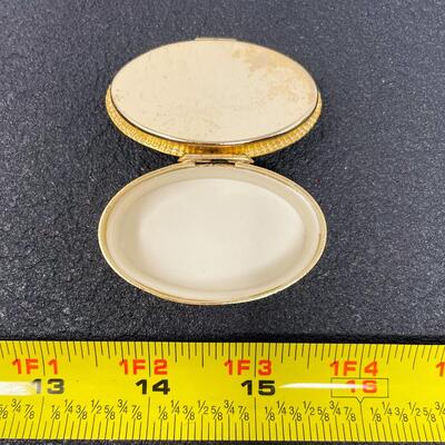 TINY MOSAIC FLORAL PILL BOX