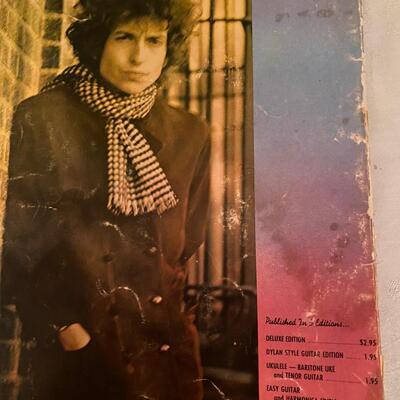 Lot of 3 vintage Bob Dylan music books