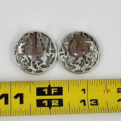 VINTAGE SARAH COVENTRY DEER BROOCH & EARRING SET