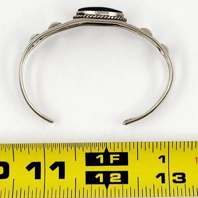 ALPACA MEXICO SILVER DECORATIVE BRACELET
