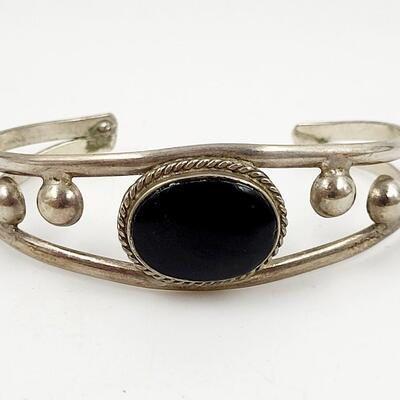 ALPACA MEXICO SILVER DECORATIVE BRACELET