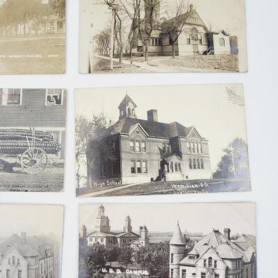 BLACK, WHITE & SEPIA OLD POSTCARDS #2