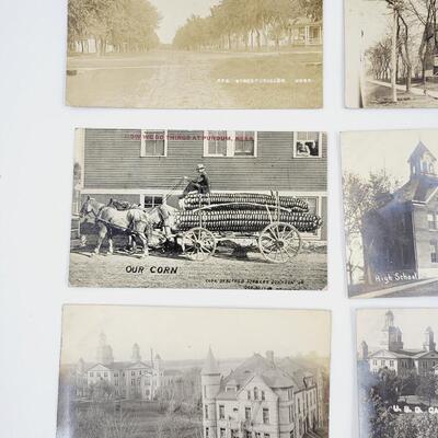 BLACK, WHITE & SEPIA OLD POSTCARDS #2