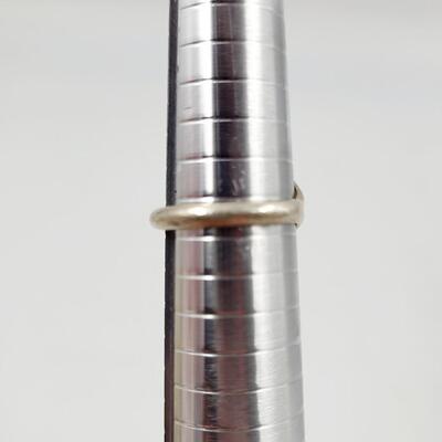 NATIVE SIGNED ART SILVER RING