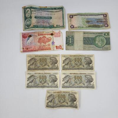 FOREIGN PAPER MONEY BUNDLE #2