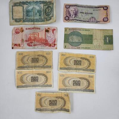 FOREIGN PAPER MONEY BUNDLE #2