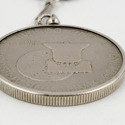 DWIGHT D. EISENHOWER CENTENNIAL COIN KEYCHAIN